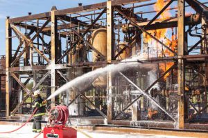 Marine fire testing