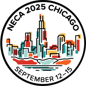 NECA 2025 Logo NECA 2025 Logo