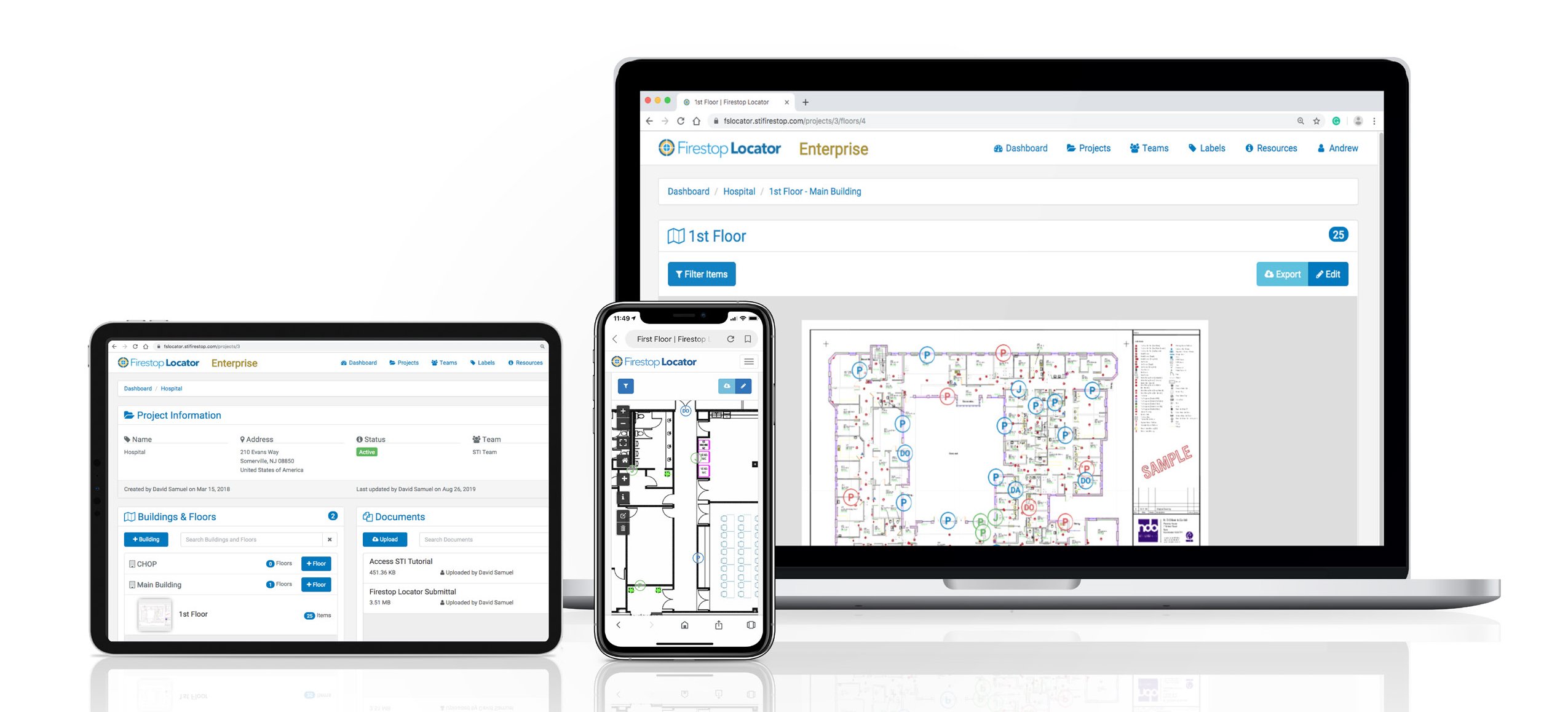 Firestop Locator Collaboration