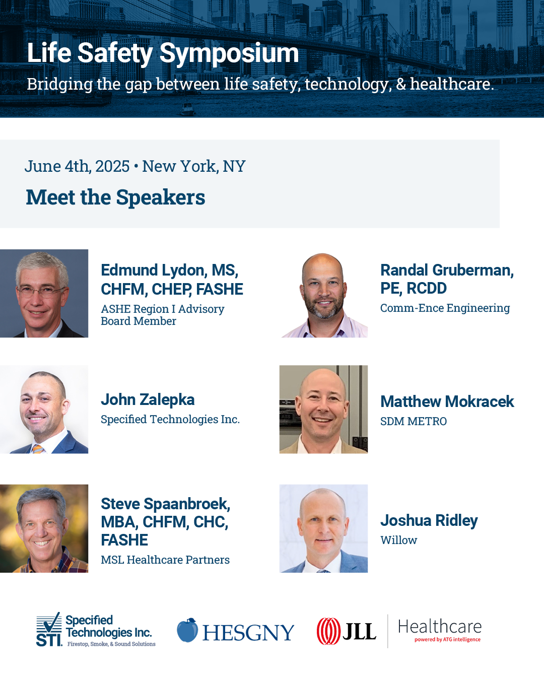 NYC 2 Symposium Meet the Speakers 3