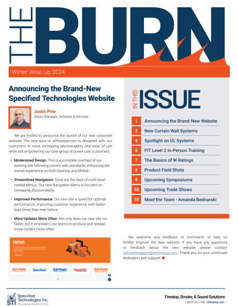 The Burn Newsletter - Winter 2024 Wrap Up